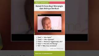Download lagu Kenali 5 Cara Bayi Menangis dan Artinya Berikut Ini! Bahasa Universal Tangisan Bayi #tipsparenting mp3 Download lagu Kenali 5 Cara Bayi Menangis dan Artinya Berikut Ini! Bahasa Universal Tangisan Bayi #tipsparenting mp3