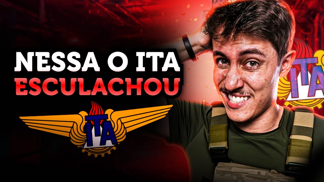 Questão + ESCULACHADA do ITA 2025 (ITA segunda FASE 2025, DINÂMICA)