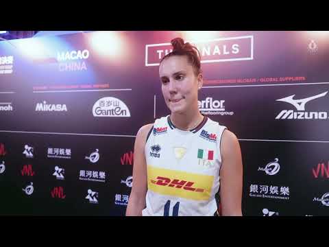 VNL Finals Femminili: Capitan Danesi dopo Italia-Brasile 2-3