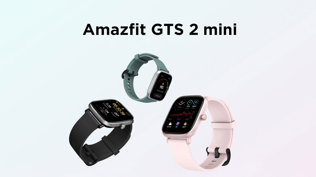 Amazfit GTS 2 Mini Schwarz