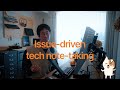 Inkdrop tutorial part.3 - When and what to take notes on: Issue-driven tech note-taking