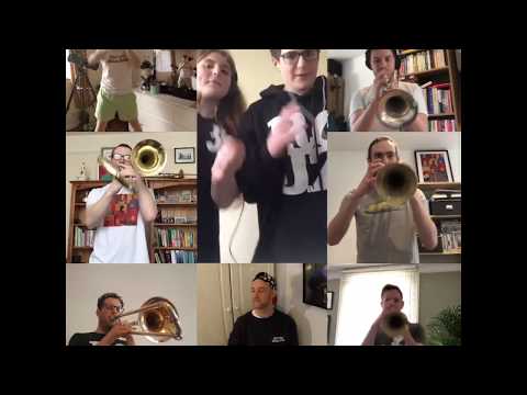 Sousamaphone - Freddia and Roz, Trombone and Trumpet 4th April