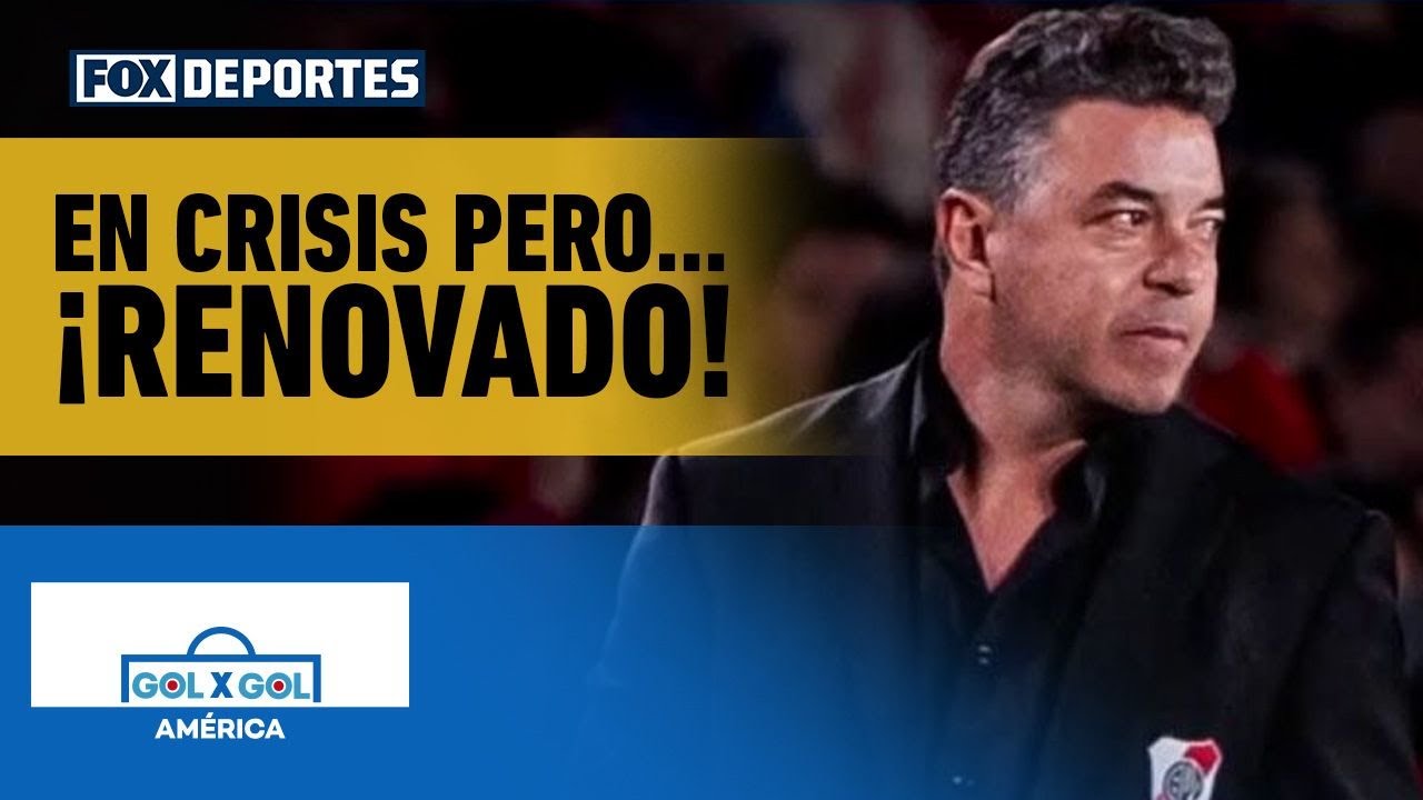 EN PLENA CRISIS 🔥 River Plate renovó a Marcelo Gallardo, GolXGol