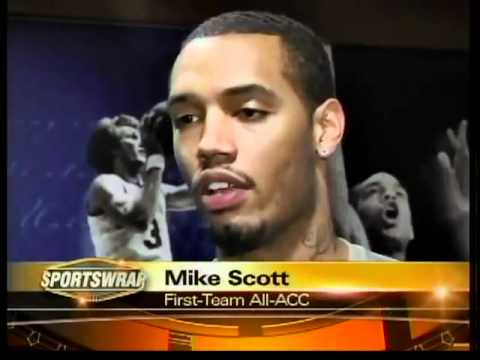 Mike Scott gets ready for NBA draft