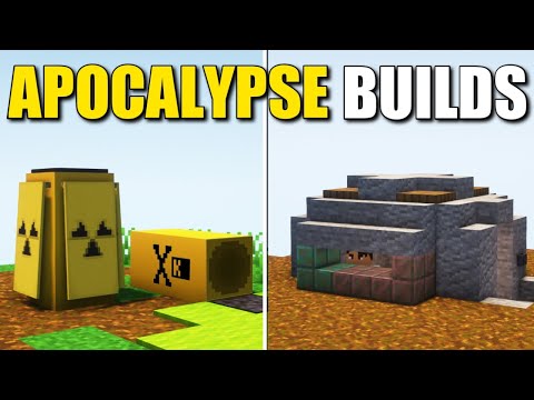10+ Apocalypse Build Hacks in Minecraft