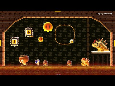 Bowser's Mega Castle Level Showcase