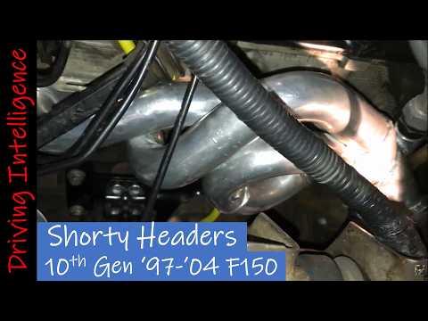 Pacesetter Shorty Headers: Installation & Test Drive 10th Gen '97-'04 Ford F150, F250LD, Expedition