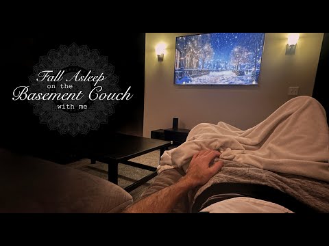 [ASMR] Fall Asleep on the Basement Couch with me (on my chest)
