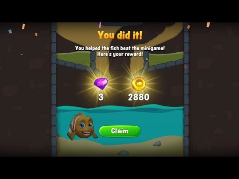 @Fishdom Win Strikes Level 6029 - 6037 and Minigame!