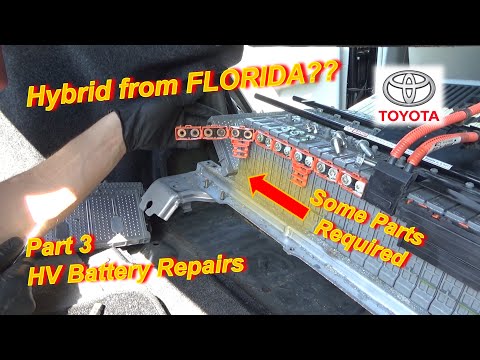 Helpless HYBRID....from Florida?? (Part 3 - HV Battery REPAIRS)
