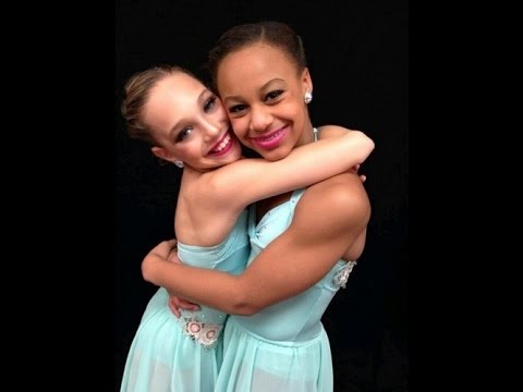 Working on Silks skills with Maddie Ziegler | Nia Sioux