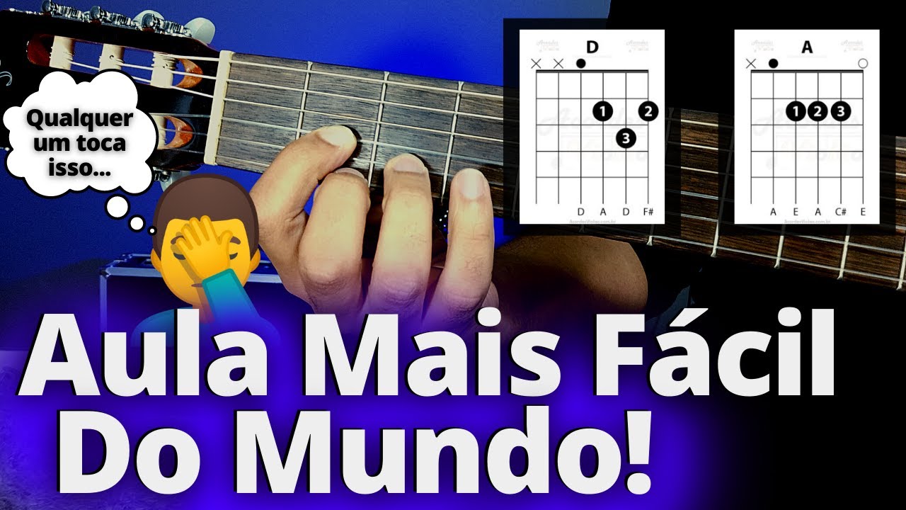 Aula de Violão Para Iniciantes, Como Tocar Violão Do Zero Pela Primeira Vez!