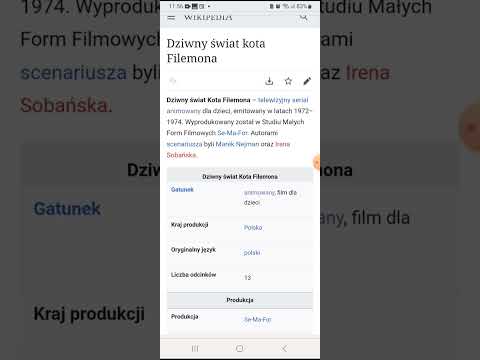 Moja opinia seriali animowanych z Polski odcinek 11 Dziwny świat Kota Filemona
