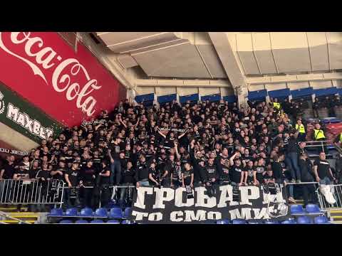Navijači Zvezde vs Navijači Partizana na Derbiju u Evroligi | SPORT KLUB KOŠARKA