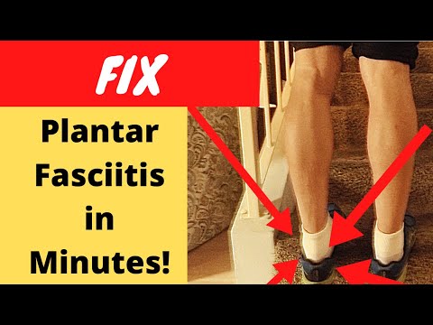 Fix PLANTAR FASCIITIS in 4 Minutes