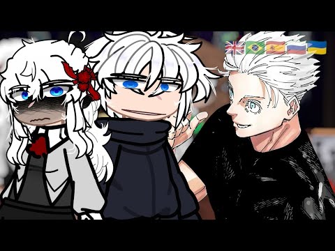 Alya's Friends React To Gojo as Alya Older Brother | Part 1 | 🇬🇧🇧🇷🇪🇦🇷🇺🇺🇦