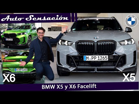 Presentación BMW X5 2024 facelift y Bmw X6 2024 facelift . Cambios profundos para ponerlo al día.