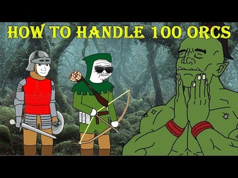 The Battle Of 100 Orcs
