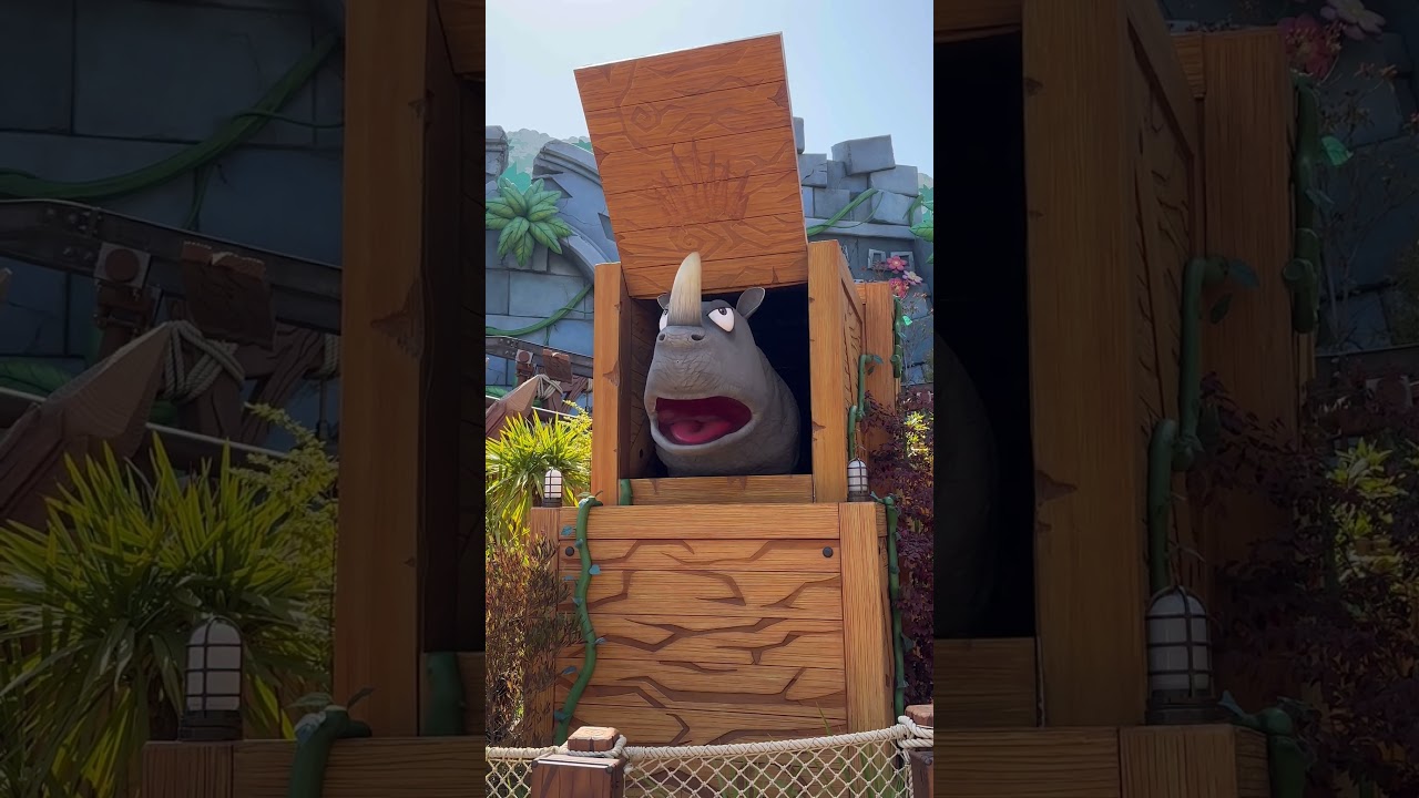 【USJ】びっくり！ドンキーコングエリアのランビ