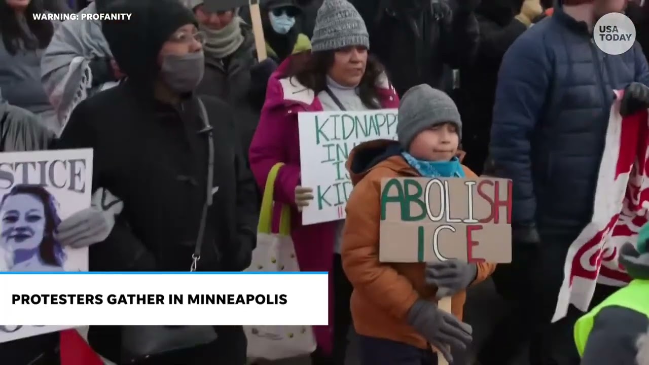 Minneapolis ICE protest calls for agent Jonathan Ross's arrest: 'Whoever kills is a criminal'