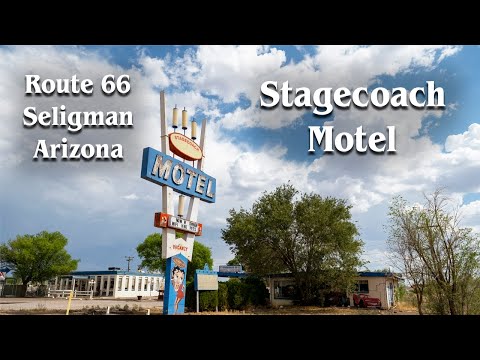 Stagecoach Motel on Route 66 in Seligman, Arizona