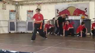 preview picture of video 'Erwachsenen-Formen beim Altstadtfest Stade 2012 - WHKD Kung Fu'