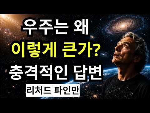 우주는 왜 이토록 광활할까요? 파인만의 충격적인 대답