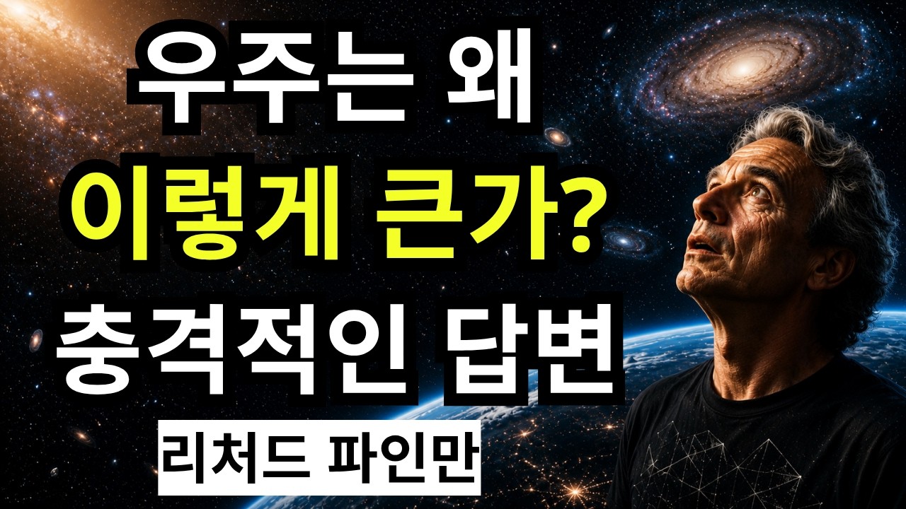 우주는 왜 이토록 광활할까요? 파인만의 충격적인 대답