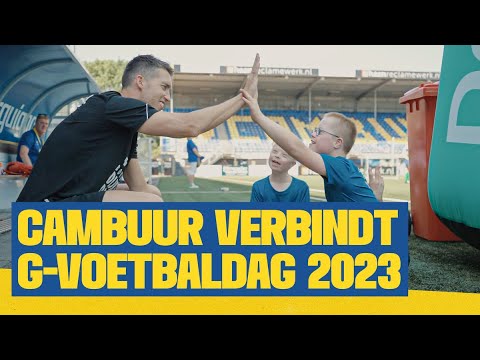 Recap Cambuur Verbindt G-voetbaldag 2023 💛💙