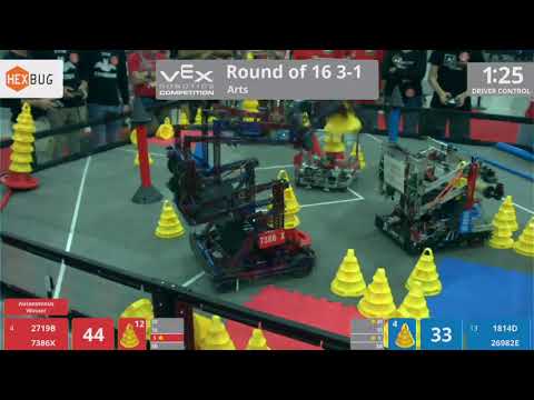2018 VRC Arts R16 3-1 - 2719B 7386X vs 1814D 26982E - 96 to 92