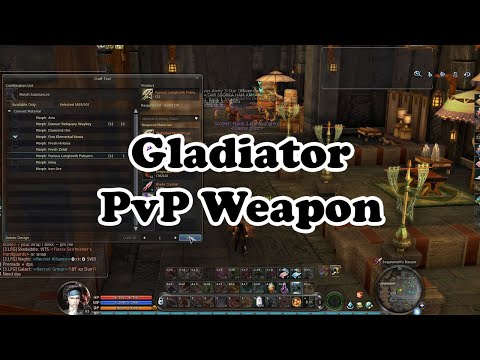 Aion Best Extendable Weapon For PVP Gladiator
