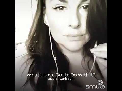 Whats love got to do with it (cover) - Melina Carlsson