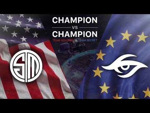 VAINGLORY: TEAM SOLOMID VS TEAM SECRET (NA vs EU) BEST MOMENTS