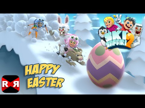 Ski Safari 2 - New Happy Easter Update - All Easter Items Unlocked