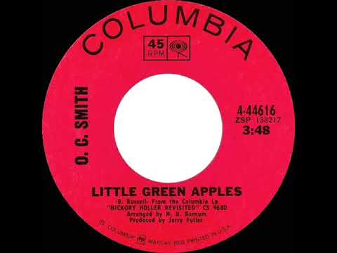 1968 HITS ARCHIVE: Little Green Apples - O.C. Smith (a #2 record--mono 45)