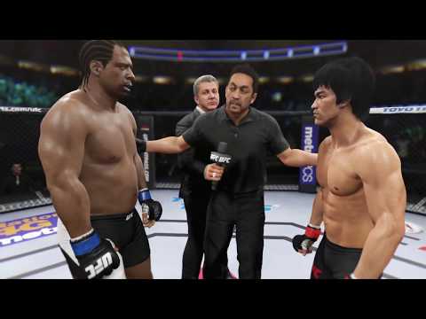 Bruce Lee vs. Ghost Dog (EA Sports UFC 2) - CPU vs. CPU