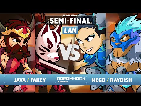 Java & Fakey vs Megd & Raydish - Elimination Semi-Final - Dreamhack San Diego 2023 - LAN 2v2