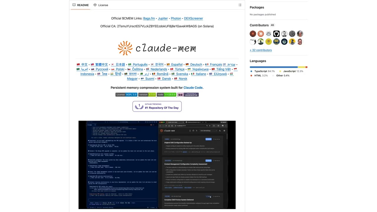 claude-mem GitHub Repo Deep Dive