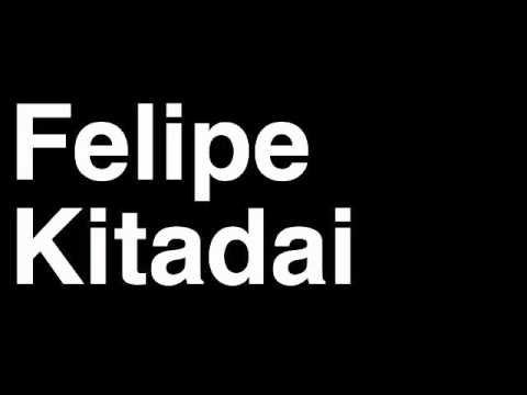 How to Pronounce Felipe Kitadai Brazil Bronze Medal Men's Judo London 2012 Olympics Video