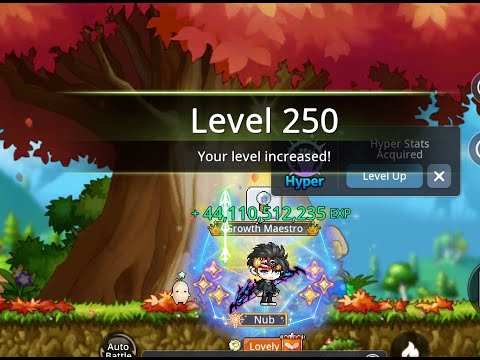 Maplestory M [Scania] - IEL First Level 200, 230, 250. Maplestory M Lvl 250 Speed-run World Record?