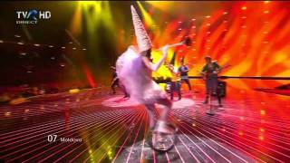HD Eurovision 2011 Moldova% Zdob %i Zdub   So Lucky Semi Final 2
