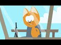 Пожар | Котёнок Котэ песенки мультики про машинки для детей малышей