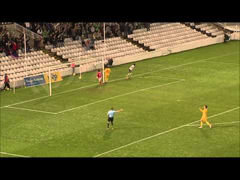 La Liga | Todos los goles del partido Racing - AD Alcorcón (2-1) | 03-11-2012 | J12