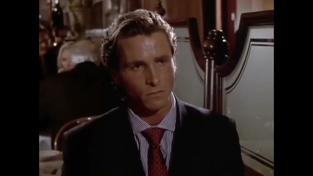 Patrick Bateman Sad Meme Template (w/o watermark) by @514MMemes