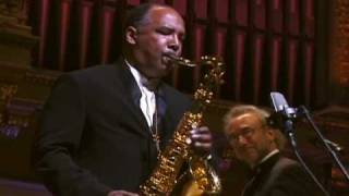 Don Braden on tenor sax with the Boston Pops