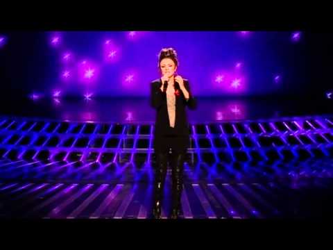 Cher Lloyd sings Everytime for survival  - The X Factor Live Semi-Final Results (Full Version)