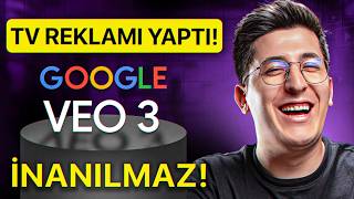 Google'ın Yapay Zekasıyla İNANILMAZ bi reklam yaptım...🔥