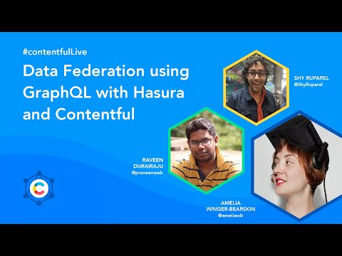 Data Federation using GraphQL with Hasura and Contentful