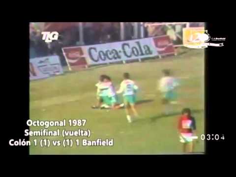 Colón de Santa Fe 1 - Banfield 1 (Nacional B Octogonal 1986/1987)