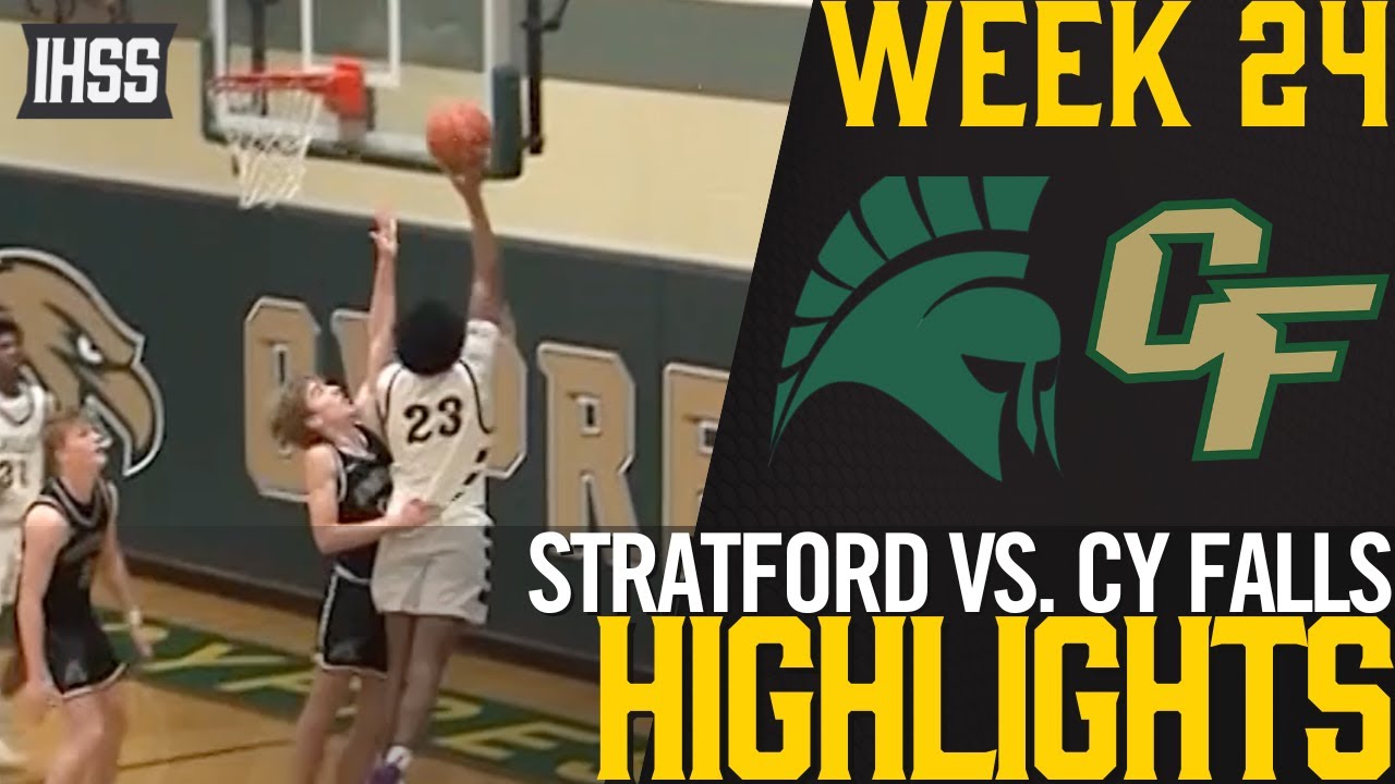 Cy Falls vs Stratford Basketball Highlights | Daniel Patton 1,000 Career Points